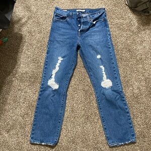 Levi’s wedgie straight